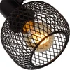 Lucide Lubinis šviestuvas Reguliuojamas sieninis šviestuvas MAREN 77978/01/30 metalinis gaubtas loft stiliaus lubinis spot šviestuvas atšvaitas juodas