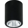 Lubinis šviestuvas Lampa sufitowa Luminex Plafon natynkowy Downlight 11,2cm juoda