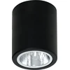 Lubinis šviestuvas Lampa sufitowa Luminex Plafon natynkowy Downlight 12,5cm juoda