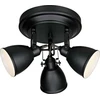 Lubinis šviestuvas Lampa sufitowa Markslojd Plafon lampa sufitowa spot Markslojd Fjallbacka 3x40W E14 juoda 105815