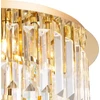 Lubinis šviestuvas Lampa sufitowa MAXlight Przysufitowa LAMPA glamour MONACO C0205 Maxlight kryształowa do sypialni auksinė