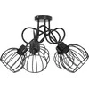 Pakabinamas šviestuvas Orno MARBELLA pakabinamas lempos galia maks. 5x60W, E27, juoda