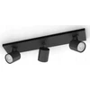 Lubinis šviestuvas Lampa sufitowa Philips LAMP RUNNER BAR/TUBE Juodas 3X20W 230V