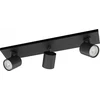Lubinis šviestuvas Lampa sufitowa Philips LAMP RUNNER BAR/TUBE Juodas 3X20W 230V