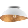 Lubinis šviestuvas Lampa sufitowa Sigma Solaris S 40618 plafon sufitowy 1x60W E27 balta/miedziany
