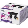 Lampa sufitowa Signify WiZ IMAGEO 4erSpots Deckenleu quadrat Tunable Baltas&Color Schw