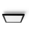 Lubinis šviestuvas Philips Hue Aurelle square panel light, Juodas | 2200-6500 Hue Baltas Ambiance