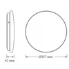 <rslit>Lubinis šviestuvas VTAC Plafon LED Ceiling Round 12W 1320lm 4000K 840 IP44 4099854647277</rslit>