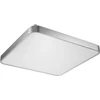 Lubinis šviestuvas Lampa sufitowa Zumaline Zuma Line Sierra 12100006-SL plafon lampa sufitowa 1x40W LED sidabrinė