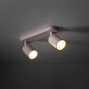 Lubinis šviestuvas LIVIA Rožinis 10233 TK Lighting prožektorius su atšvaitu