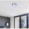 Lubinis šviestuvas Lubinė lempa ECpower ZD77A CHROME LED LUBŲ LAMP 105 LEDS 16W