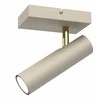 Lubinis šviestuvas Lampa sufitowa Luminex Axion 272 plafon lampa sufitowa spot 1x8W GU10 smėlio spalva/auksinė