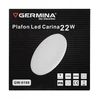 Lubinis šviestuvas Maxlight Plafon LED 22W GW-0188