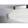 Lubinis šviestuvas Paulmann Plafoniera LUENA LED lubų lempa 16.5W 860lm apvali 350mm 3000K IP44 230V stiklas chromas / metalas