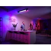 Lubinis šviestuvas Philips Hue Baltas&Col. Amb. Centris Spot 4flg juodas V2
