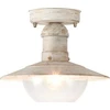Pakabinamas šviestuvas Lubinis lauko šviestuvas Oslo IP44 Rabalux 60W E27 D24cm baltas