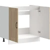 kriauklės pagrindo spintelė "Lucca" Sonoma Oak Engineered Wood