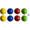 Lucio Londero Mediniai žaidimo kamuoliukai 8 vnt - Boule, Boule, Petanque LONDERO 90 mm lagamine