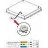 LUG lubinis šviestuvas LUG Light Medica 1 LED šviestuvas 070101.5L02.312 600x600 ED 3900lm/840 MAT SH IP65 įleidžiamas modulinėms luboms baltas