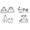 Guardini 3D gingerbread mould set of 4 in a box 21 x 12,5 x 2 cm