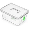 Orplast Antibakterinis laikymo indas su erdve ir rankena 39x29x16,5 cm 12,5 l