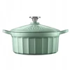 Lumarko BUYDEEM Emaliuotas ketaus indas 2,9L, CP521, Cozy Greenish