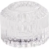 Lumarko Candle holder AC5001600. glass. 4 cm. transparent col.
