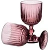 Lumarko ELISE PURPLE 4 stiklinių rinkinys 350 ml 9 x 16,4 cm