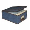 Lumarko ORDINETT Box fabric 48x36x19cm Mėlyna