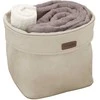 Medžiaginė dėžė Ego Multipurpose Ordinett 28x28x23cm šviesiai ruda