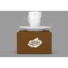 Lumarko Fiftyeight Products „FIFTYEIGHT“ espreso puodelis su rankena, 80 ml – linksmai baltas