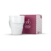 Lumarko FIFTYEIGHT kubek su laikikliu 350ml szorstki balta