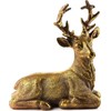 Mondex Since 1986 SANTA LILA Figūrėlė Jeleń auksinė 15x7x18 cm