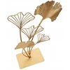 Lumarko Figūrėlė dekoracyjna LEAF, metalo sp., motyw liścia, auksinė, 44,5 cm