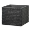 Lumarko FLOWERPOT PLASTIC 246/40 STONY Juodas D40