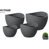 Lumarko FLOWERPOT PLASTIC 250/50 STONY Pilkas D50