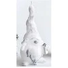 Mondex GNOME figūrėlė žvakė 8x15cm parafino balta