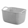 Curver Grozs Knit S taisnsturis 8L 30x22x17cm gaisi peleks