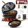 Lumarko Gusskönig Wypalany Dutch Oven Set 7L bez nóg
