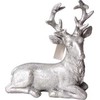 Mondex Since 1986 SANTA LILA Figūrėlė Jeleń sidabrinė 15x7x18 cm
