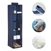 ORDINETT 5 shelf organiser 30x30x120cm Mėlyna