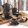 Lumarko Orion Mažas užkandžių lėkštė TEA TIME 16,5x15 cm juoda