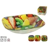 Kvadrātveida stikla bļoda 3 dizaini 3 x 12 5 x 12 5 cm KITCHEN&amp;GO ()