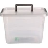 Orplast Antibakterinis laikymo indas su sidabrino mikrodalelėmis, su dangteliu ir rankena 39x29x26cm 19l (1533)