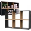 Top E Shop Spintelė dėžė Malax 2X3, antracito/ąžuolo artisan spalva