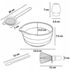 Lumarko PIECES Porcelianinis matcha rinkinys PORCE, 5 dalys