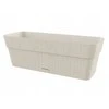 Stefanplast Flower box with tray Ethica 50x18x17cm baltas