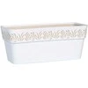 Stefanplast Vazonas OPERA GAIA lovelis su vand. rez. 2,75 L 30x13x12 cm balta sp. 88700 STEF