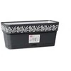 Stefanplast Vazonas OPERA GAIA lovelis su vand. rez. 2,75 L 30x13x12 cm pilka sp. 88701 STEF