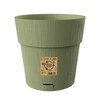 Stefanplast Flower pot with tray Ethica Ø25x25cm žalias